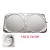 Import Car Windshield Sunshade Car Front Windshield Sun Shade Foldable Windscreen Sunshade Blocks UV Rays from China