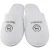 Import Simple Design Cotton Velour waffle Disposable SPA Hotel Slippers With Logo from Hong Kong