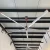 Import Hot selling low power consumption hvls large ceiling fan water and dust proof fan with high wind volume from China