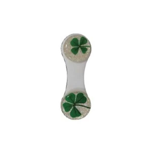 Embodytech.co.ltd A four-leaf clover ball marker made from real flowers _mother-of-pearl