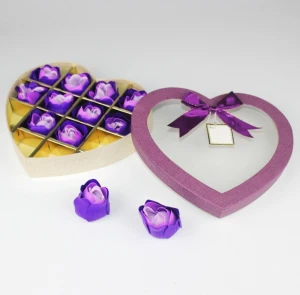 Heart Shape Flower Gift Box