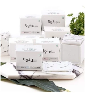 3 types of sanitary pads produced in Korea