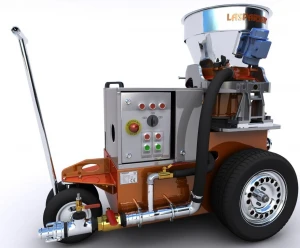 DRY SHOTCRETE SPRAYING MACHINE