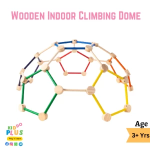 Wooden indoor climbind Dome