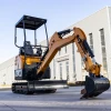 Mini Excavator With Original Kubota Engine Small Crawler Digger For Construction