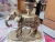 Import Impressive Elephant Lamp - Pure Aluminium Antique Polish from India