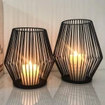 Black Iron Candleholder