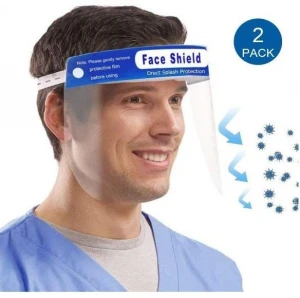 Protective Full Clear Anti Virus/Fog/Splash Isolation Face Shield