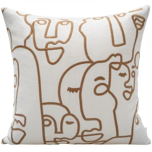 Home Decorative Double Sided Square Cushion Cover, Pillowcase, 45x45cm, PMBZ2109014