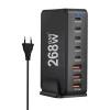 Multiple Output Desktop Charger with Total 268W Output Power