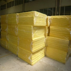 10-48kg/m3 Density Mineral Insulation Glass Wool Price With Black Fiber Foil