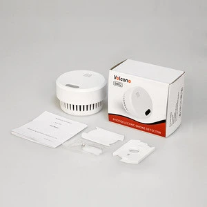 10 year CE en14604 certified mini gst fire alarm smoke detector sounder flasher