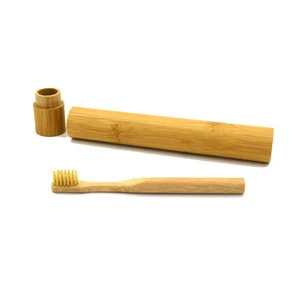 100% biodegradable bamboo charcoal toothbrush for adult household