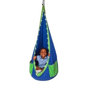 100% Cotton Children Swing Chair Kids Indoor Outdoor Hammock
