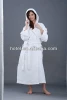 100% Cotton Comfortable sexy women Bathrobes Sleepwear with hood