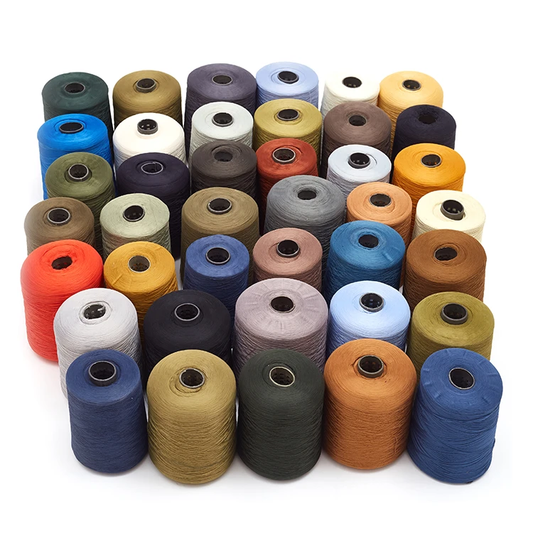 100% Polyester Material And Ring Spun Technics 100% Polyester Yarn