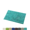 100% polyester soft chenille floor rug with high water absorption for bathroom