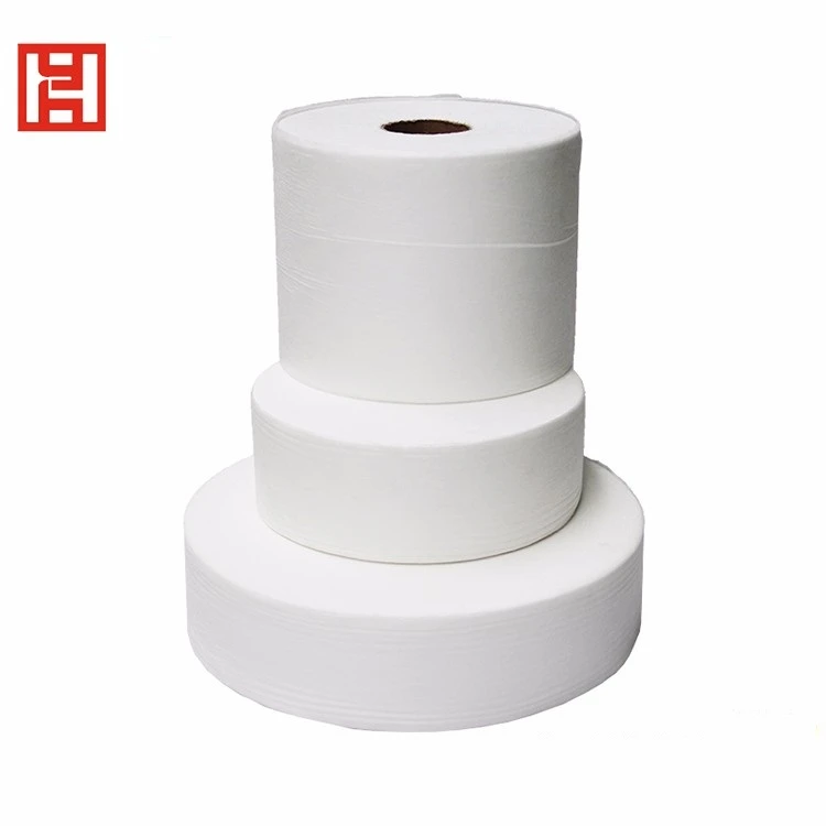 100% Polypropylene Nonwoven Fabric roll Can be cut into 100mm /320mm Or customized  Melt Blown Nonwoven Filter Fabric