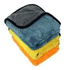 1000 gsm Cheap Absorbent Plush Fast Drying Microfiber Towel Car Cleaning Wash Towel