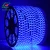 Import 100m waterproof flexible round 13mm color changing decoration led rope lighting from China