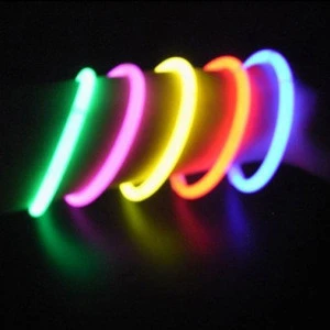 100PCS 7 Color Glow Stick Safe Light Stick Necklace Bracelets Fluorescent For Event Festive Party Supplies Concert Decor