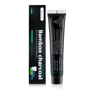 120G Mint Flavor Teeth Whitening Bamboo Black Charcoal Toothpaste