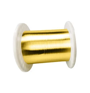 1.25mm Gold  Plated Tarnish Resistant Gold 10M Copper Jewelry Making Wire
