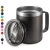 Import 12oz stainless steel tumbler Hot sale Coffee mug with handle vacuum insulated kids tumbler with straw from China