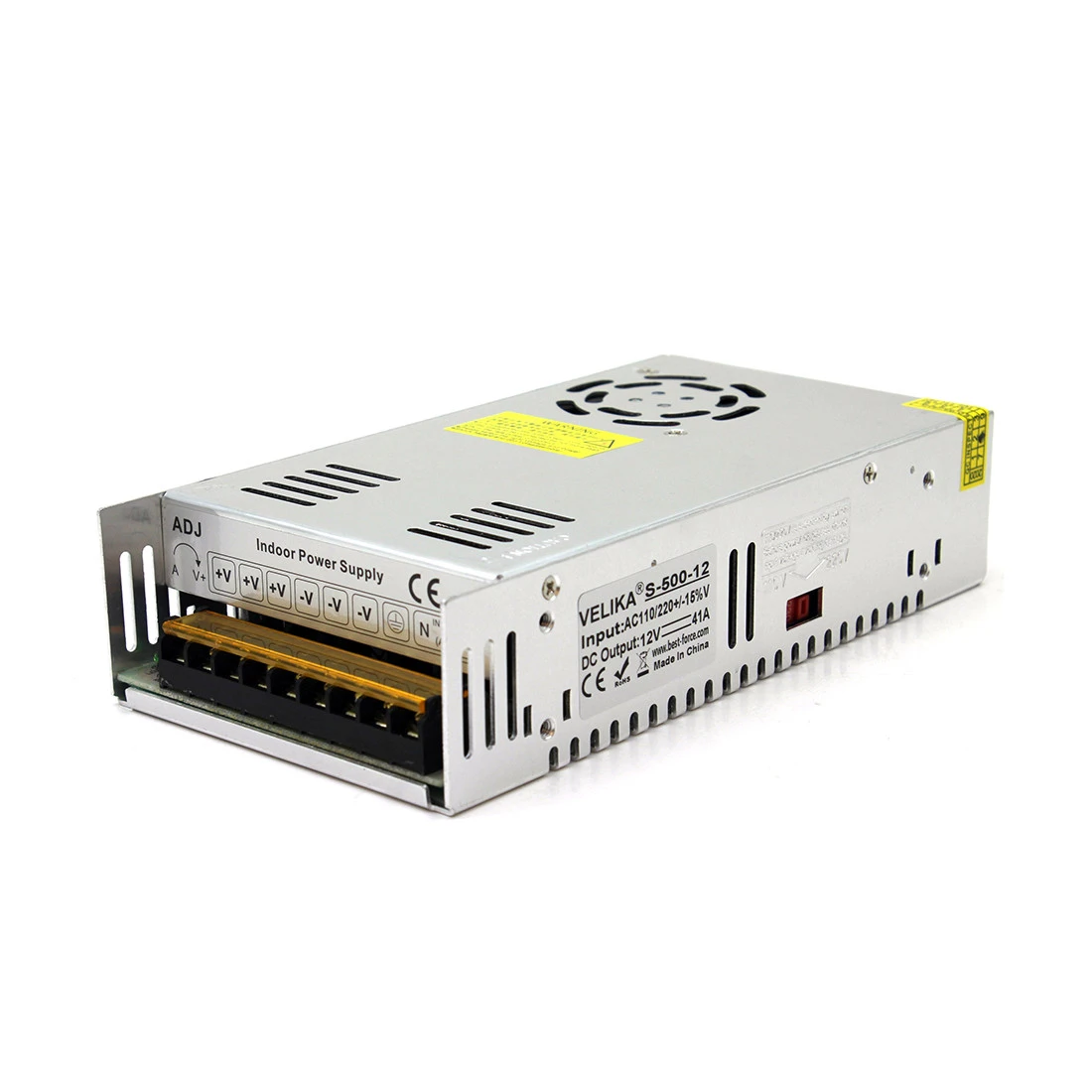 12V fuente de poder pc 41A 500W Switching Power Supply for Led Strip Light Tin box