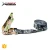 Import 1.5 inch heavy duty 3.8cm webbing strap polyester truck ratchet cargo lashing 2000kgs tie down straps from China