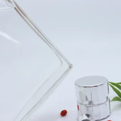 150ml glass soy sauce bottle table shape