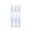 1.5ml 2ml 3ml 4ml 5ml Lip Gloss Tube Container Cuticle Oil Nail Polish makeup Accessories Empty Twist Pen with Brush