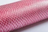 1.5mm 3d touch PVC synthetic snake/python leather for handbags