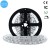 Import 16.4feet (5meter) 12V DC 60Watt SMD5050-300 60LED per meter 365nm UV LED Strip in white background non-waterproof from China