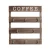 Import 17 x 13 inches Wall Mounted Rustic Wood Coffee Mug Organizer Holder with 8 Hooks from China