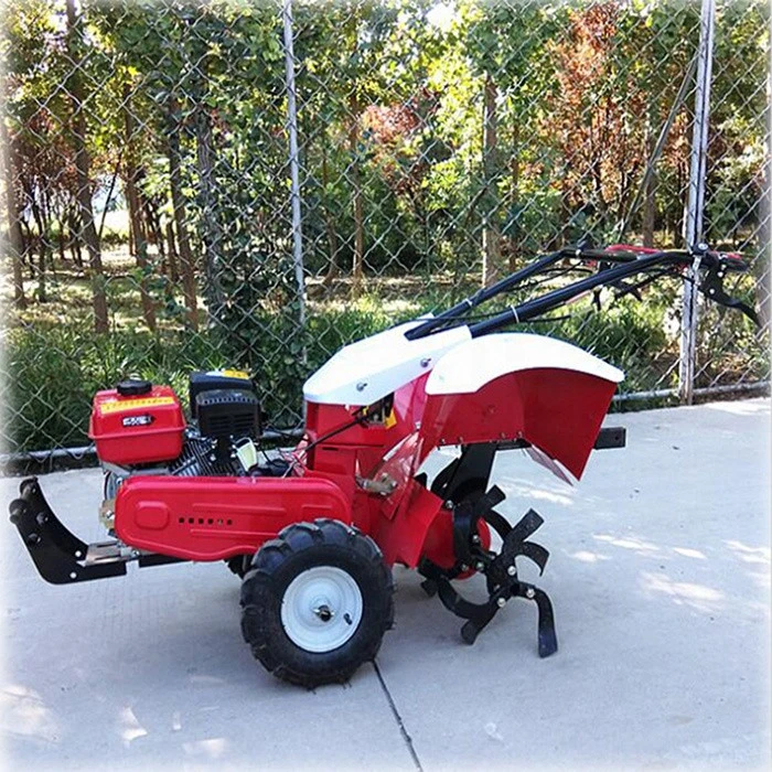 170 Agriculture gasoline cultivator  tiller Multifunctional micro-tiller lawn mower furrow machine ridging machine