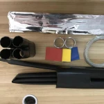 1KV, Low voltage heat shrinkable cable, dual wall adhesive insulated sleeve Raychem Standard heat shrink cable terminals  kit