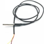 1m cable stainless steel probe digital waterproof ds18b20 temperature sensor