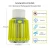2 in 1 Bug Zapper Outdoor - Rechargeable Waterproof Mosquito Killer Light Bulb for Indoors &amp; Outdoors
