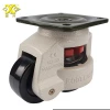2 inch Footmaster GD-60FT  Leveling Adjustable Caster with Rubber Cushion