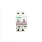 2 pole type B C D 230/415V 2 amp mcb breaker for Electrical Circuit Breakers