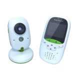 2.0 inch LCD Auto IR Night Vision Temperature  Detection Display 2.4G Wireless Baby Audio Monitor