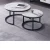 Import 201# stainless steel titanium, stone combination coffee table combination from China