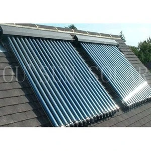 2012 pressurized heat pipe water heater solar collector