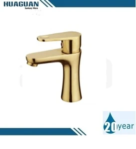 2016 Golden LUXURY Basin Faucets New Brass Wash Basin Faucet
