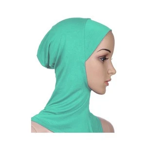 2016 wholesale indian muslim back cut hijab underscarf inner cap pakistani 43cm*45cm