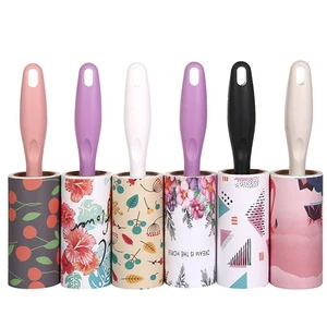 2018 online retail website hot sale clothes beds sofa mini sticky lint roller for pet hair