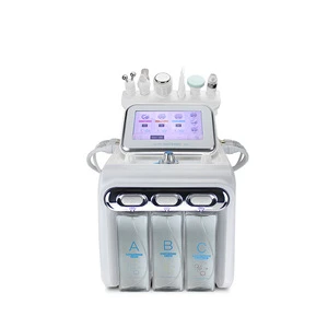 2019 Hot selling skin cleaner portable ultrasound machine oxygen water jet peel for beauty salon face neck hand