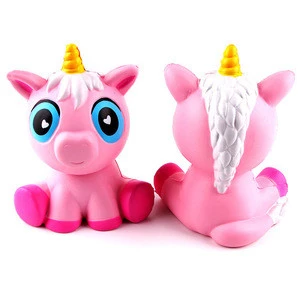 2019 New Design Squishy Unicorn Animal Squishy Kids Toys Animal Slow Rising