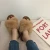 Import 2020 Fur Winter Luxury Plush Slippers Flat Fur Slippers Sandals Fruit Furry Slipper from China